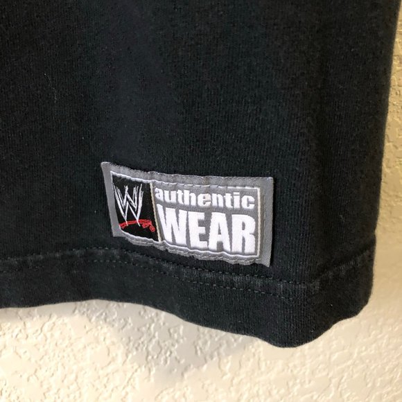 WWE Wade Barrett anchor rose tee cut neckline M - Picture 4 of 4